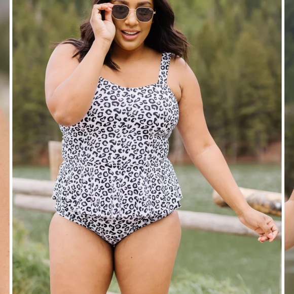 Kiava Swim Set Tankini 3pcs. XXL 16-18 Women’s - Picture 7 of 8